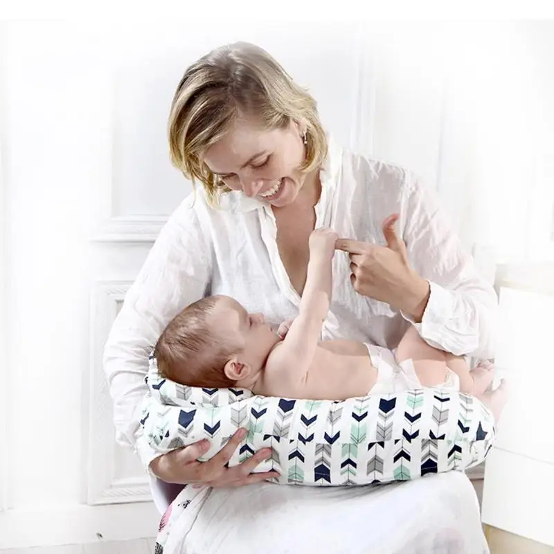 U-образная Подушка для новорожденных, подушки для мам для грудного вскармливания, подушка для кормления из хлопка, подушка для кормления грудью