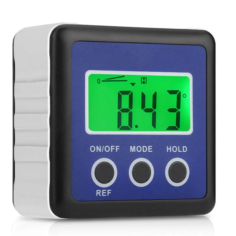 

LCD Digital Protractor Angle Meter Finder Gauge Level Box Magnetic Inclinometer