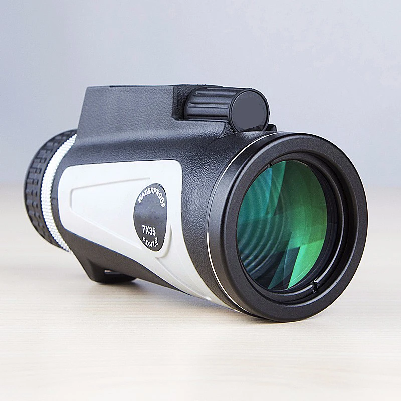 

Birdwatching High Power Hiking Low Light Level Night Vision for Adults 7x35 Monocular Telescope Waterproof