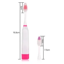 Модная электрическая зубная щетка сменная мягкая очистка полости рта уход за зубами электрическая зубная щетка звуковая для взрослых инструмент