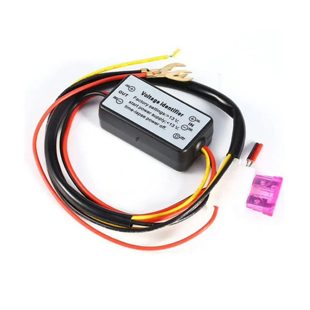 

Car LED Daytime Running Lights Controller Relay Harness Dimmer LED Long Light Dimming Delay Controller Headlight Delay Line