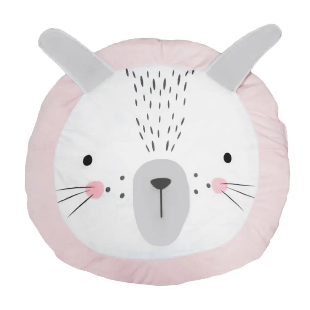 

Large Bunny Playing Crawl Gym Rug Mat Newborn Baby Kids Shower Gift Blanket Baby Girls Playmats