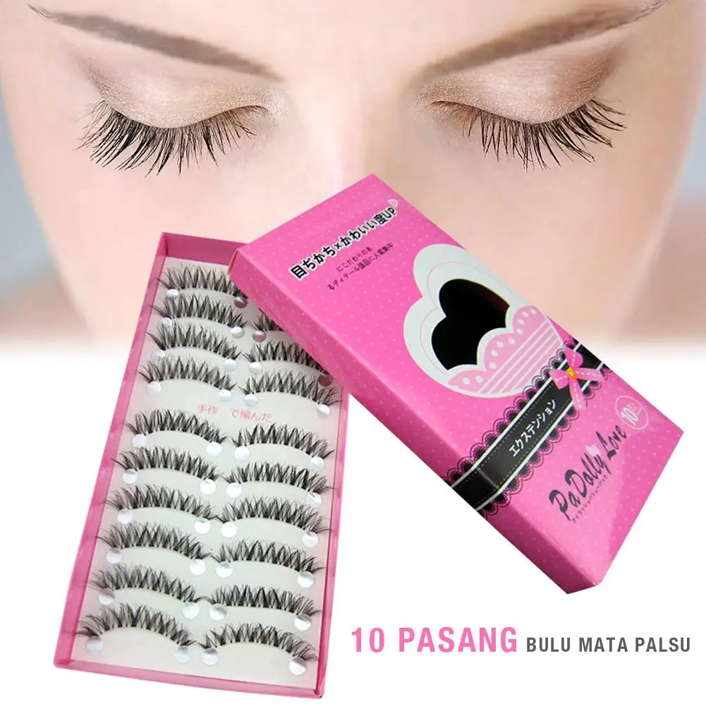 10 Pairs Eyelash Eye Tail Elongated Eye Lashes Natural Short Fake Eyelashes Handmade Thick Eyelash 10 Pairs Eyelash Eye Tail Elongated Eye Lashes Natural Short Fake Eyelashes Handmade Thick Eyelash