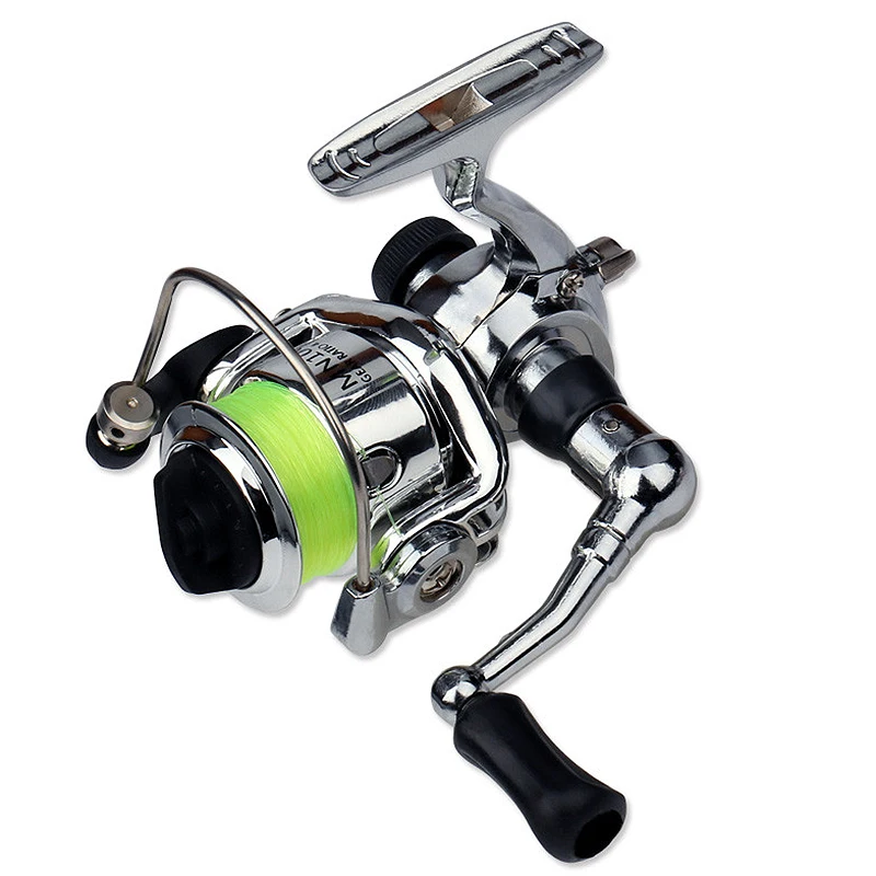 Mini 100 Pocket Spinning Fishing Reel Fishing Tackle Small Spinning Reel 4.3:1 Metal Wheel Pesca Small Reel Mini 100 Pocket Spinning Fishing Reel Fishing Tackle Small Spinning Reel 4.3:1 Metal Wheel Pesca Small Reel