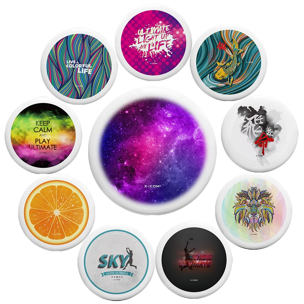 تحلق disc10.7 بوصة 175g البلاستيك تحلق أقراص اللعب في الهواء الطلق لعبة الرياضة القرص الشاطئ ألعاب
