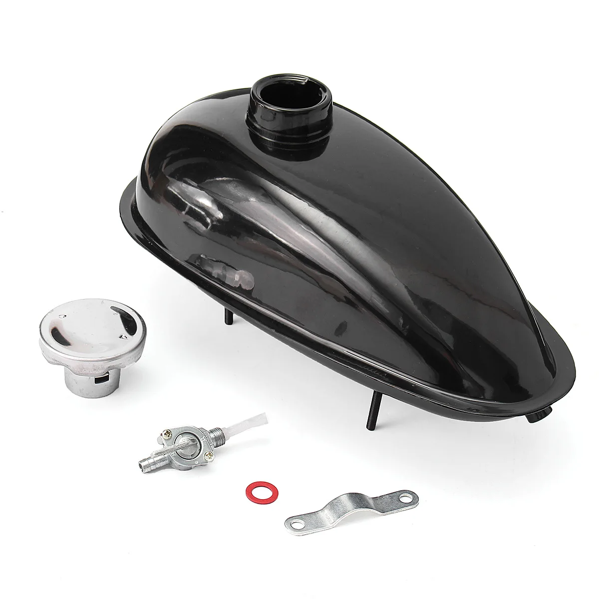 

New 2L Universal Motorcycle Fuel Tank Cap Cover Tap Switch 50cc 60cc 70 80cc 90cc For Suzuki For Honda Gas Fuel Petrol Tank Cap