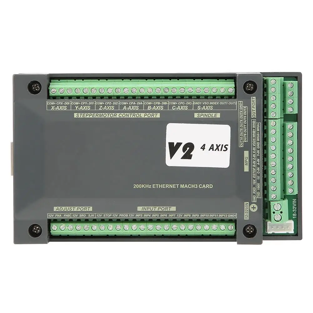 

High Quality 4 Axle NVEM CNC Controller Ethernet MACH3 Motion Control Card for Stepper Motor