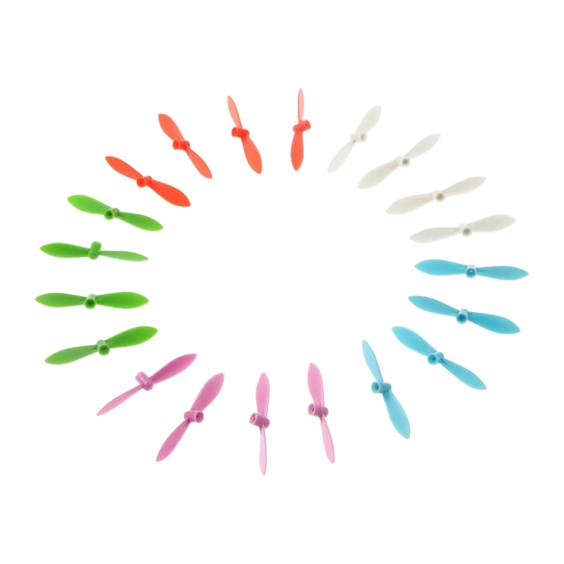 

20 pcs 5 color Cheerson CX-10 Rotors Propellers set for WLtoys V272 V282 V292, Hubsan Q4 H111, JXD-395, LS111, U207 RC UFO Qua