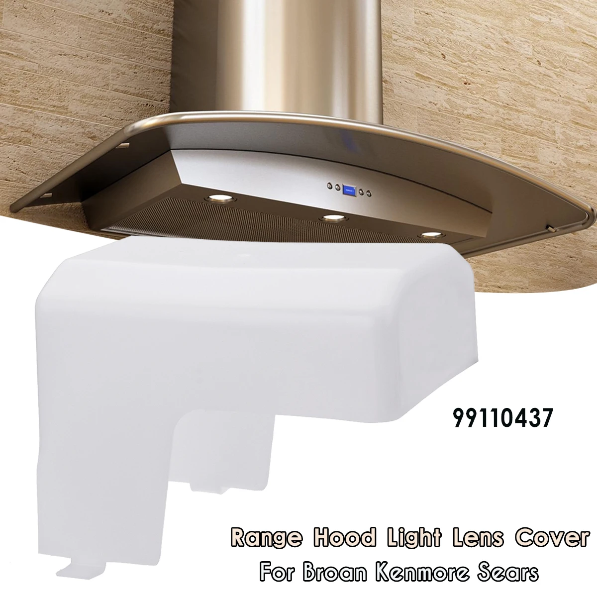 

Range Hood Light Lens Vent Cover For Broan Kenmore Sears S99110437