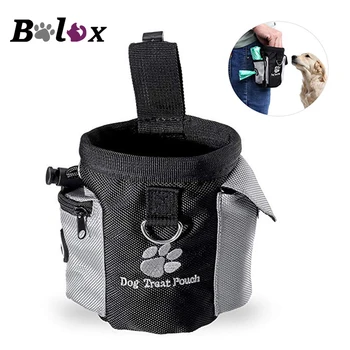 Custodia per cani con coulisse porta giocattoli per animali domestici borsa per cacca per alimenti borsa per animali domestici borsa per allenamento a mani libere prodotto per animali domestici