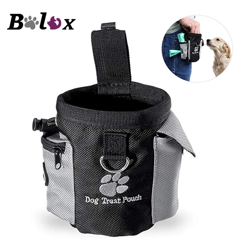

Dog Treat Pouch Drawstring Carries Pet Toys Food Poop Bag Pouch Pet Hands Free Training Waist Bag Pet Product