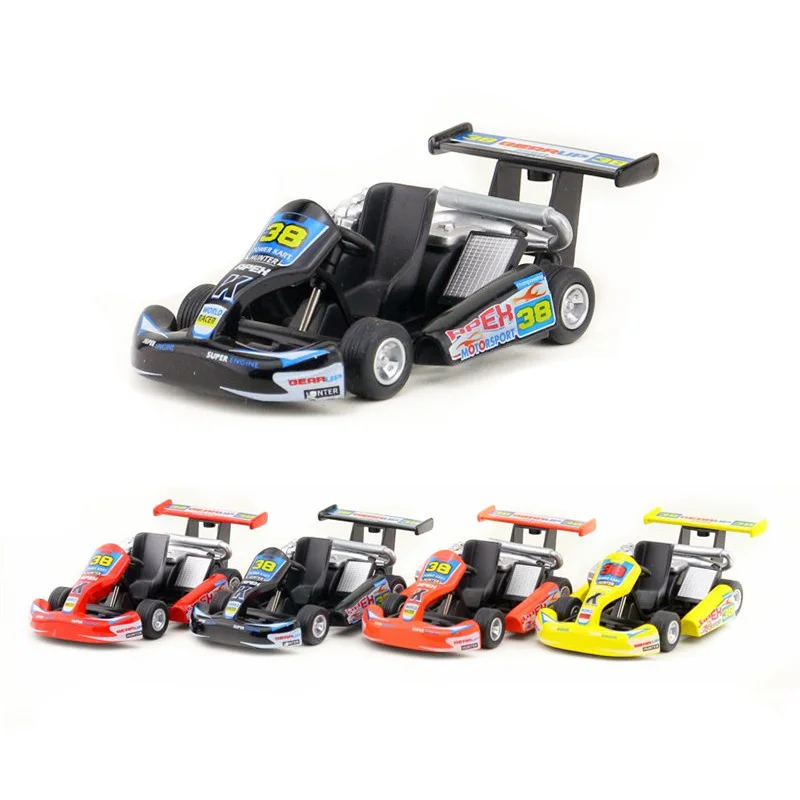 

KiNSMART/KINSFUN Plastic toy/simulation Turbo Go-Kart toy Mini Racing Car/Gift For Children/Educational Collection
