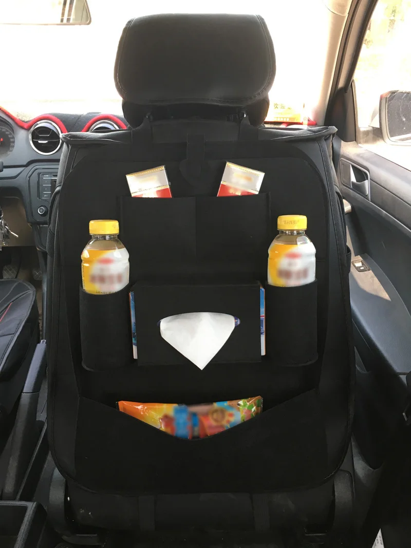Useful Seat Back Storage Bag Multi Pocket Organizer Seat Cover Holder