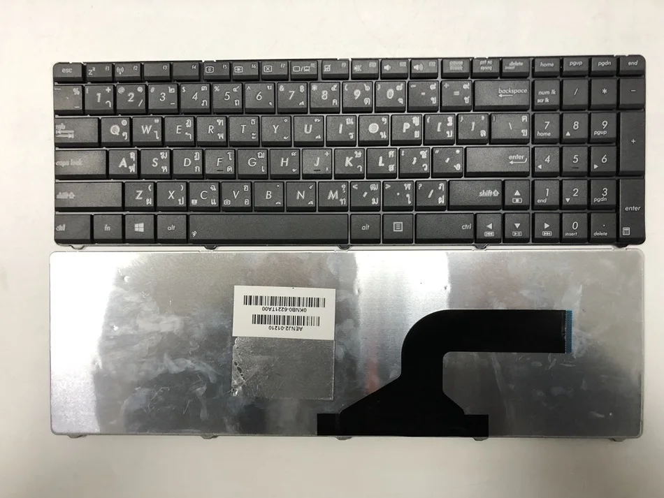 Тайская Клавиатура для ноутбука ASUS N53 k53s K52 X61 N61 G60 G51 G53 UL50 P53 Black TI Layout | Компьютеры и