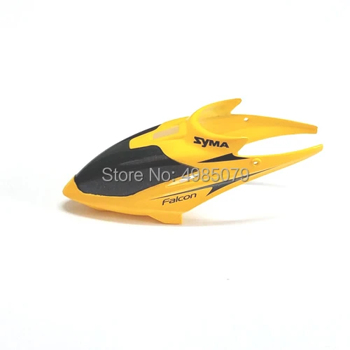 

SYMA W25 Head cover Yellow Color For S5 W5 W25 Mini RC Helicopter Remote Control Heli Replacement Part Accessory