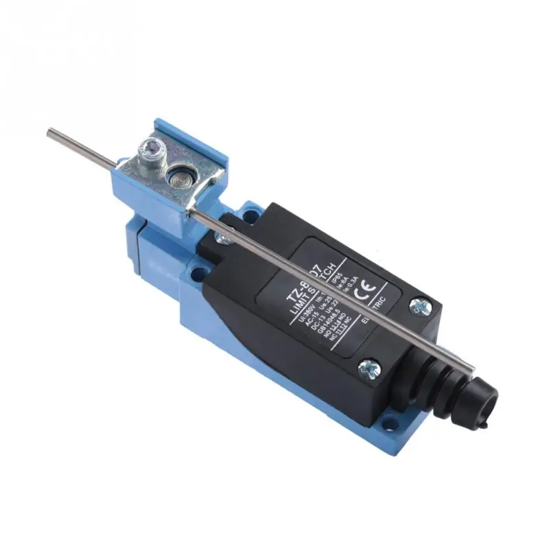 TZ 8107 SPDT Momentary Limit Switch Rotary Roller Lever Arm 6A 250V Adjustable Roller Limit