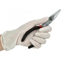 Безопасность защитные перчатки Рабочая 100 шт. XLFRT одноразовая пудра нескользящая резиновая экзамен перчатки Handschoenen