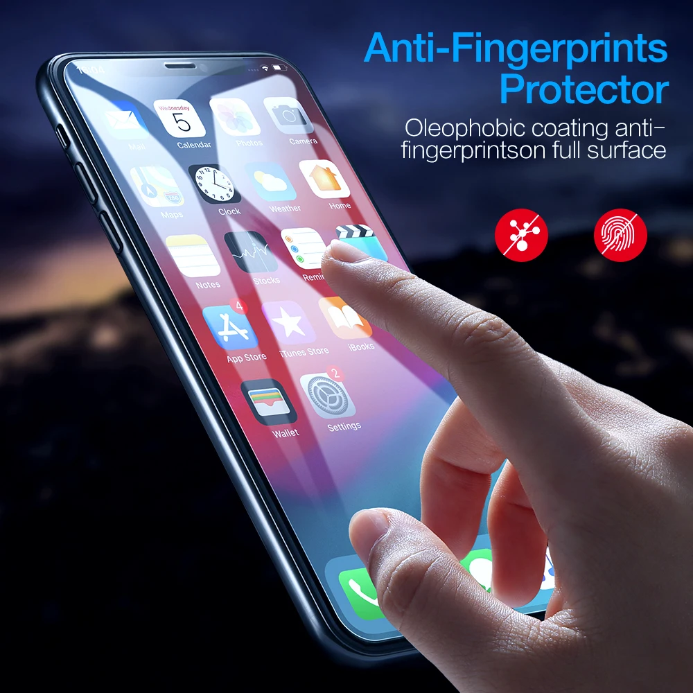 

KISSCASE Ultra-thin 9H Protective Tempered Glass For Oneplus 6T 6 5T 3D Screen Protector For Oneplus 5T 6 6T Glass on the Phone