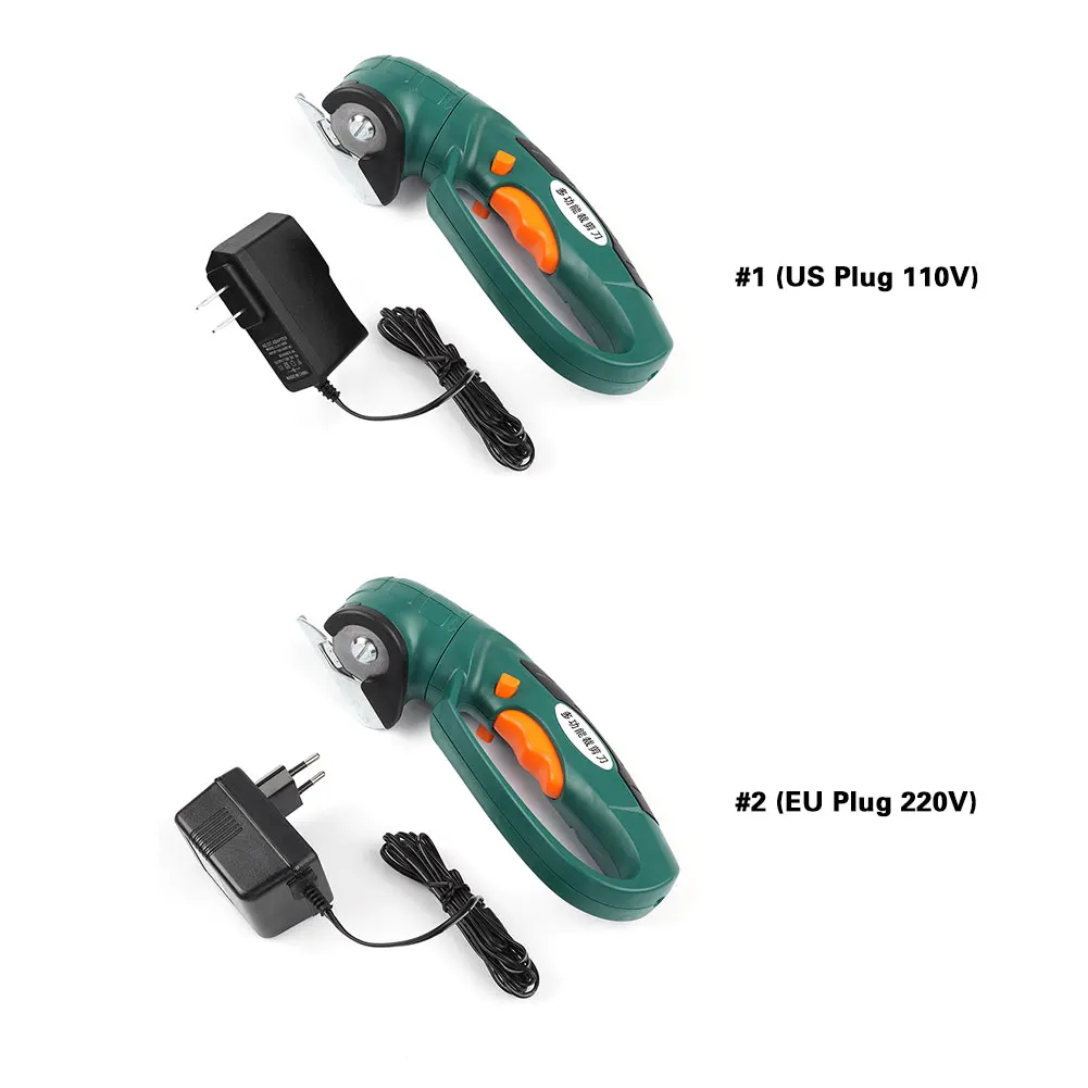 

3.6V Handheld Electric Rechargeable Scissors Cutter Cloth Fabric Cutting Machine Scissor