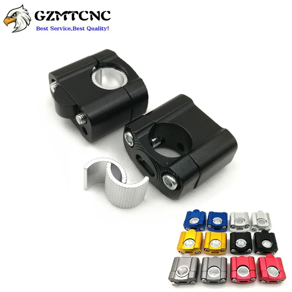 Универсальный для 22 мм 7/"-28 мм 1-1/8" внедорожный мотоцикл бар зажимы 35 мм поднятый руль ручка бар стояк жир бар