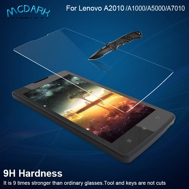 Для Lenovo A1000 A2010 A5000 A7010 Переднее стекло защитная пленка замена легко установить
