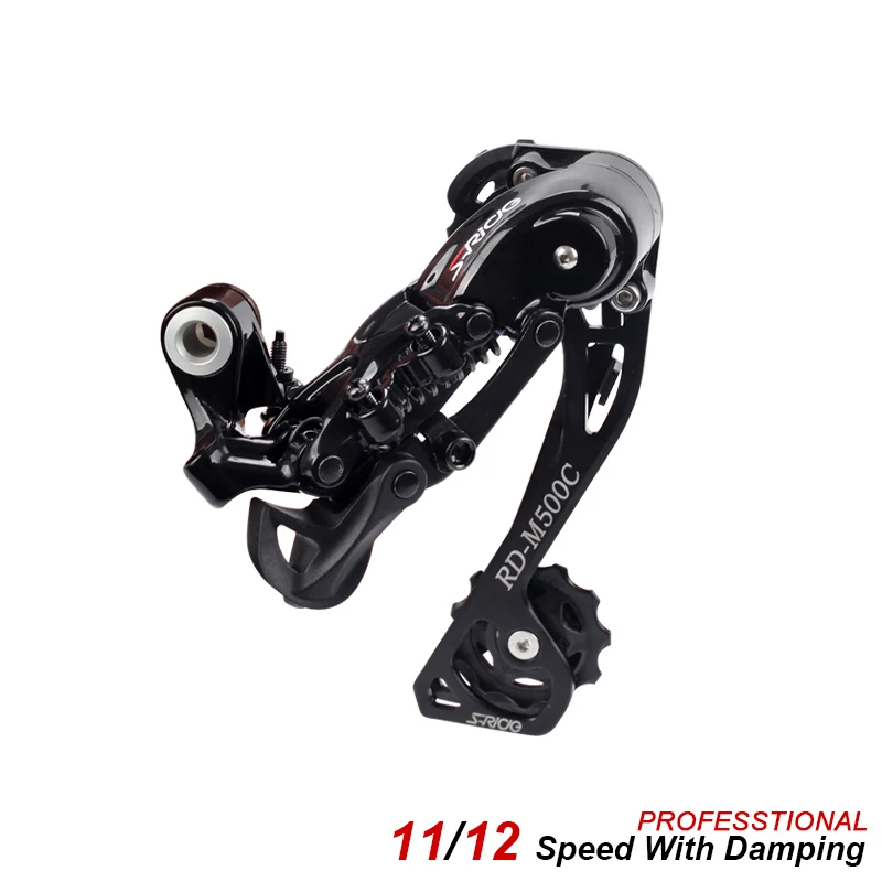 

S-Ride Mountian Bike 11/12 Speed Long Cage Rear Derailleur With Damping Compatible SHIMANO Cycling MTB Bicycle Gear Parts 260g