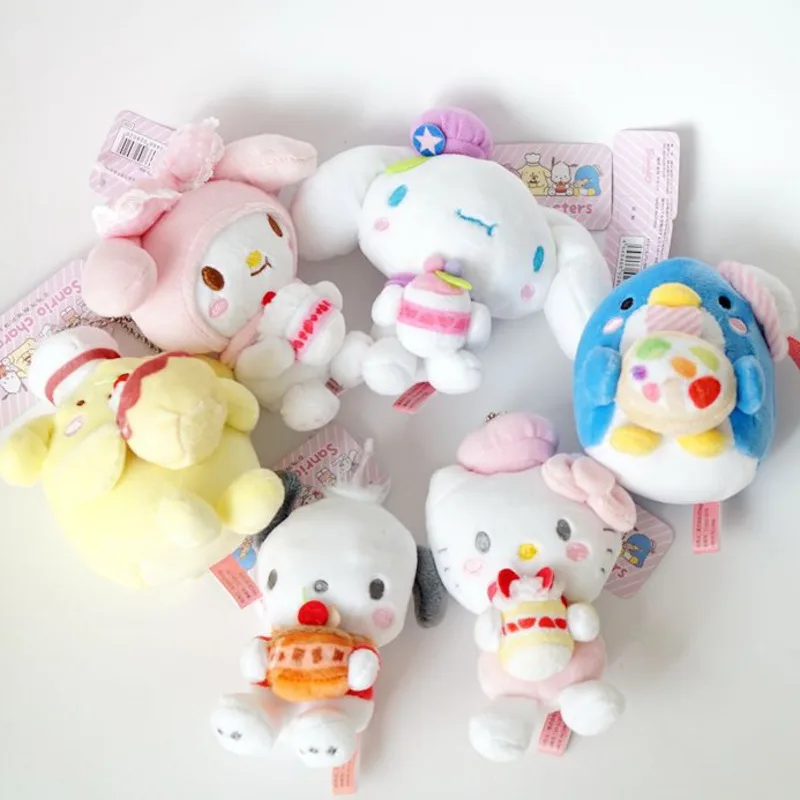 Милая маленькая мультяшная плюшевая игрушка My Melody Cinnamoroll пудинг собака мягкие