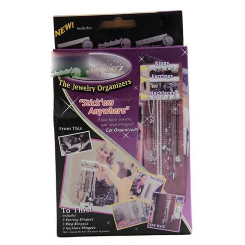 9 قطعة/المجموعة مجوهرات المنظم شنقا حامل قلادة عرض موقف رف الحمام فسكوزي نوع جدار أشتات تخزين السنانير