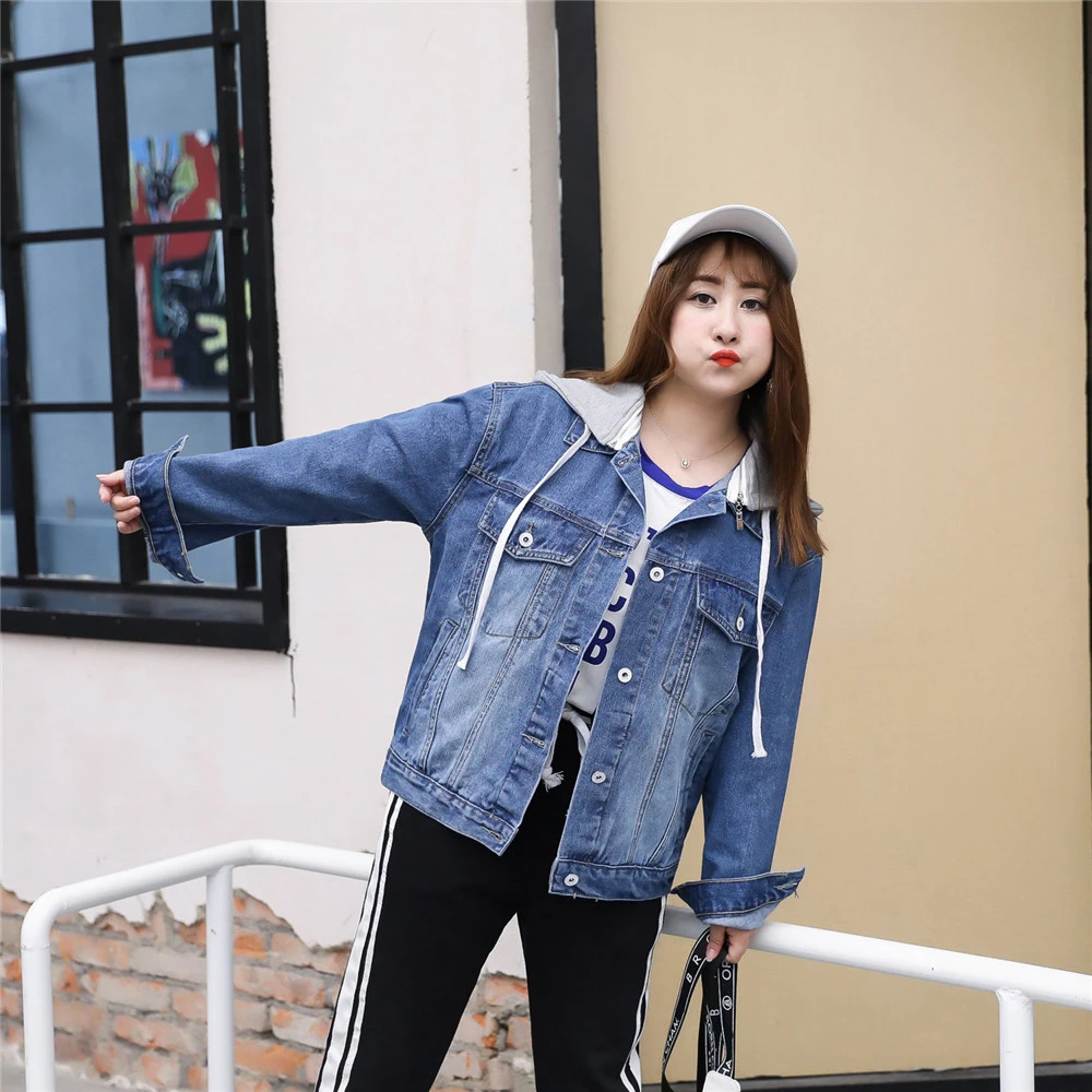 sweater jean jacket plus size