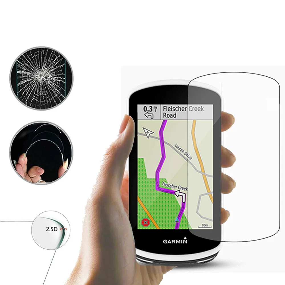 2 шт. в упаковке для Garmin Edge 1030 0,3 мм 2.5D 9H закаленное стекло для защиты экрана ультратонкая кристально чистая устойчивая к царапинам пленка для кожи