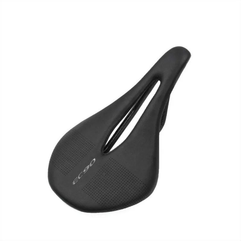

Ec90 Carbon Fiber+Leather Mtb Road Bike Saddle Comfort Mountain Cycling Black Bicycle Seat Pad Cushion 240X143Mm Bike Accessor