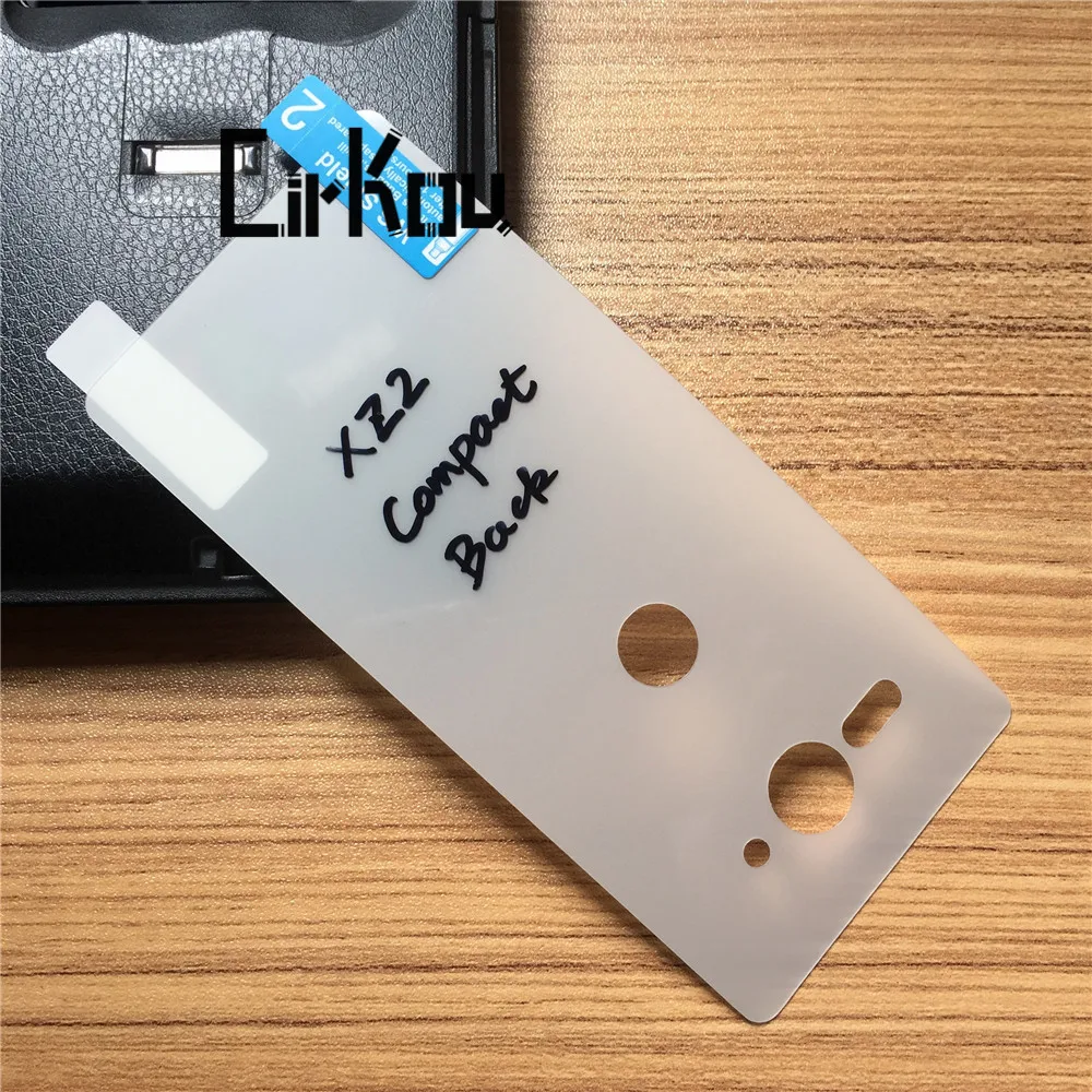 

Full Cover 0.18mm Soft Original PBA Anti-Shock Hydrogel Hydrated Back Protector Rear Film For Sony Xperia XZ2 Compact