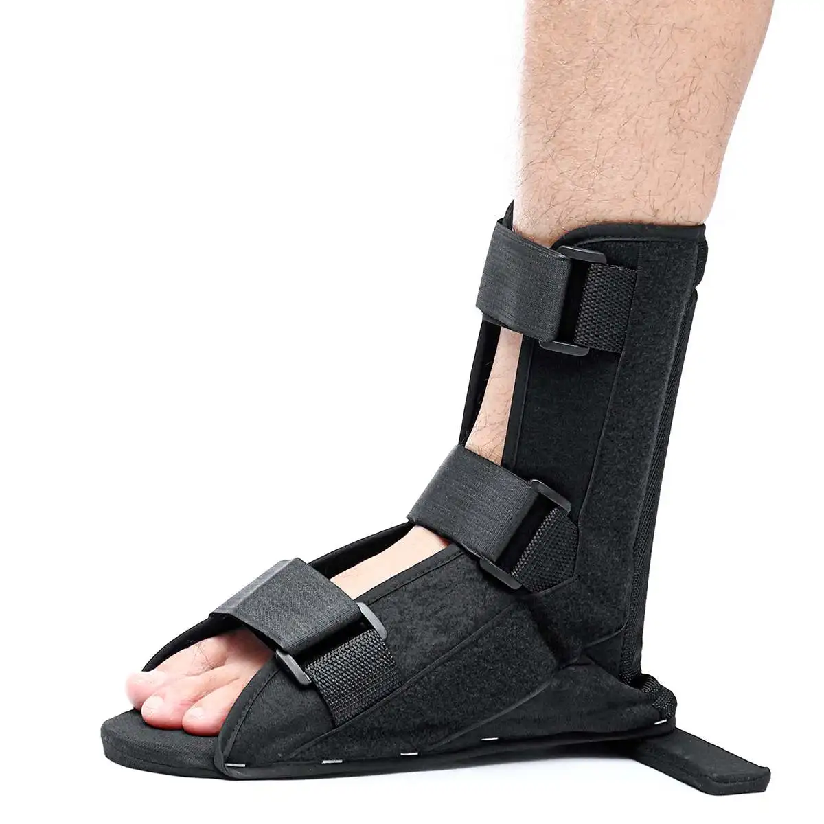 SGODDE 1 шт. черный мягкий шина ботинок поддержка лодыжки уход за грудью для tendintis подошвенный фасциит пятки Шпоры фиксированные ортопедические