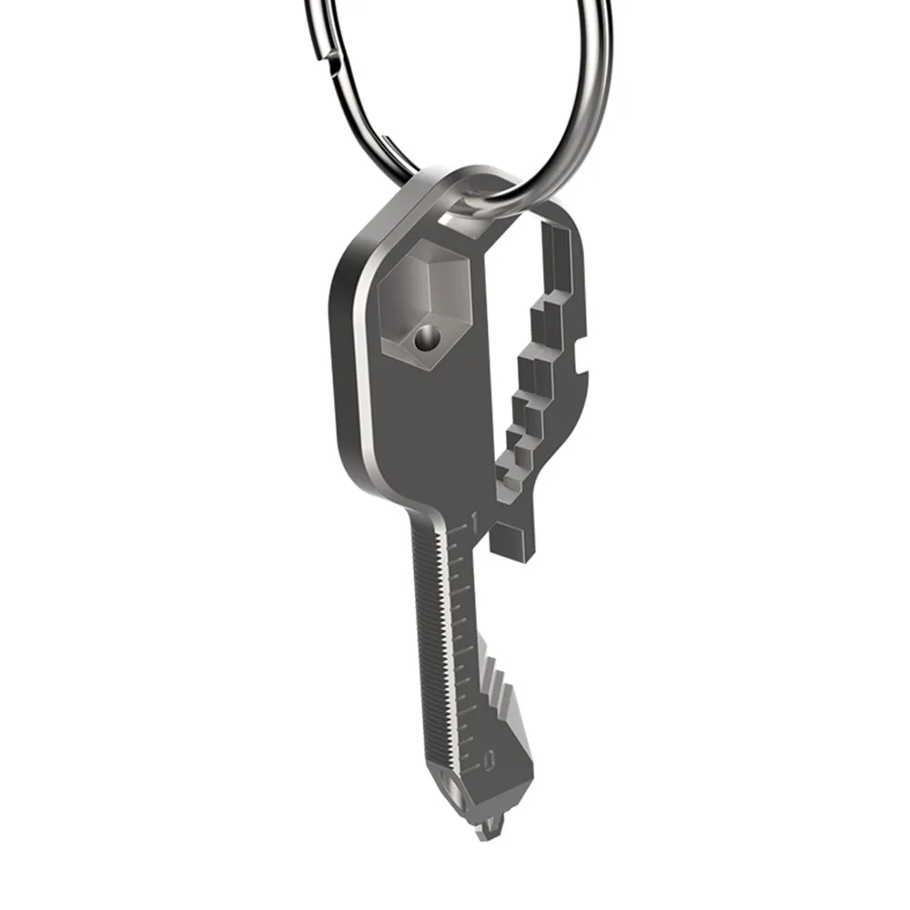 

Multi-Tool Key Tool Key Universal Keychain Multi-Tool Key Clip Screw Nut Slicer