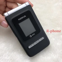 Б/у полностью Nokia N75 Флип Мобильный телефон 2MP разблокированный классический Nokia телефон для коллекции