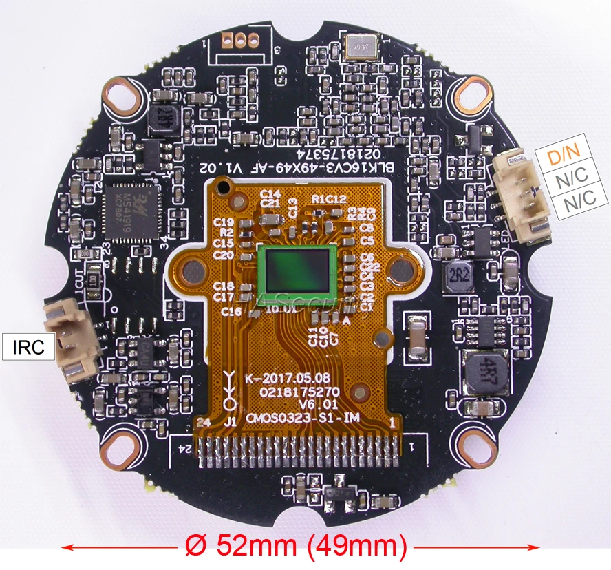H.265 H.264 моторизованный зум 2 8 12 мм и объектив с автофокусом 1/2.9 &quotSONY Exmor IMX323 CMOS Hi3516C