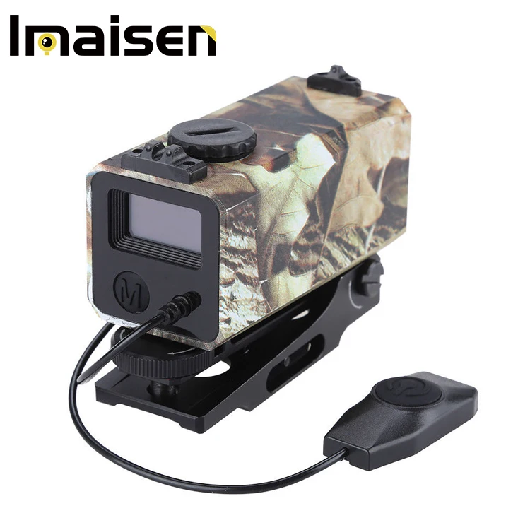 

LE032 Mini Hunting Scope Tactical Rifle Scope Speed Measure Distance Meter OLED Trail with Rail Mount Lightweight