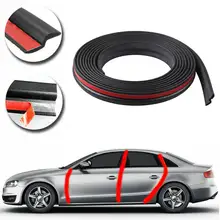 Уплотнительная лента для двери автомобиля 4 м тип Z уплотнение двери автомобиля уплотнительная лента Z уплотнение звук Авто Резиновый кант отделка шумоизоляция