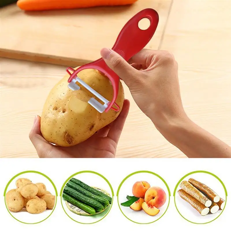 

1 pcs Kitchen Vegetable Peeler Kitchen Vegetable Peeler&Julienne Peeler Cutter Sharp Stainless Steel Potato Carrot Grater