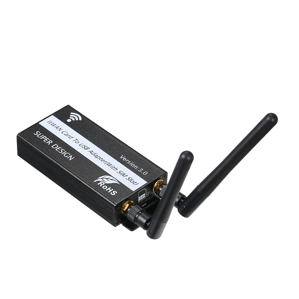 Новый беспроводной NGFF(M.2) ключ B к USB адаптеру со слотом для SIM карты модуля WWAN/LTE/4G