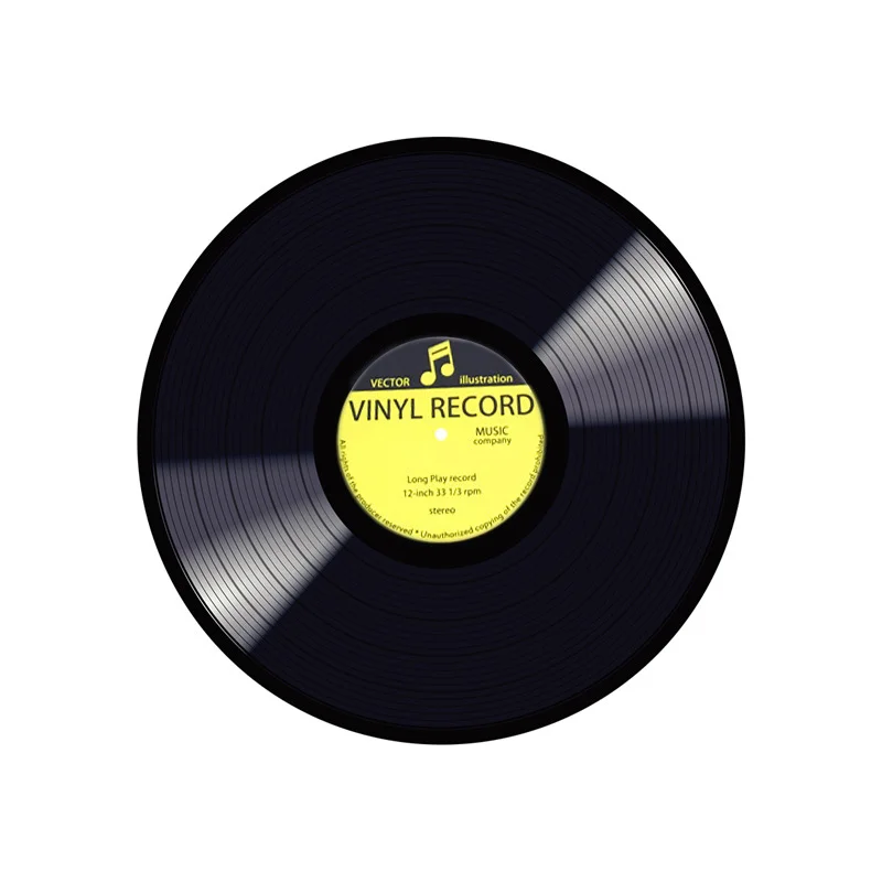 CD ковра подушки антикварный диван-кресло подушка боковой ковер кошка Виниловая пластинка круглый несколько Исследование Модель комнаты; Декор Ковер