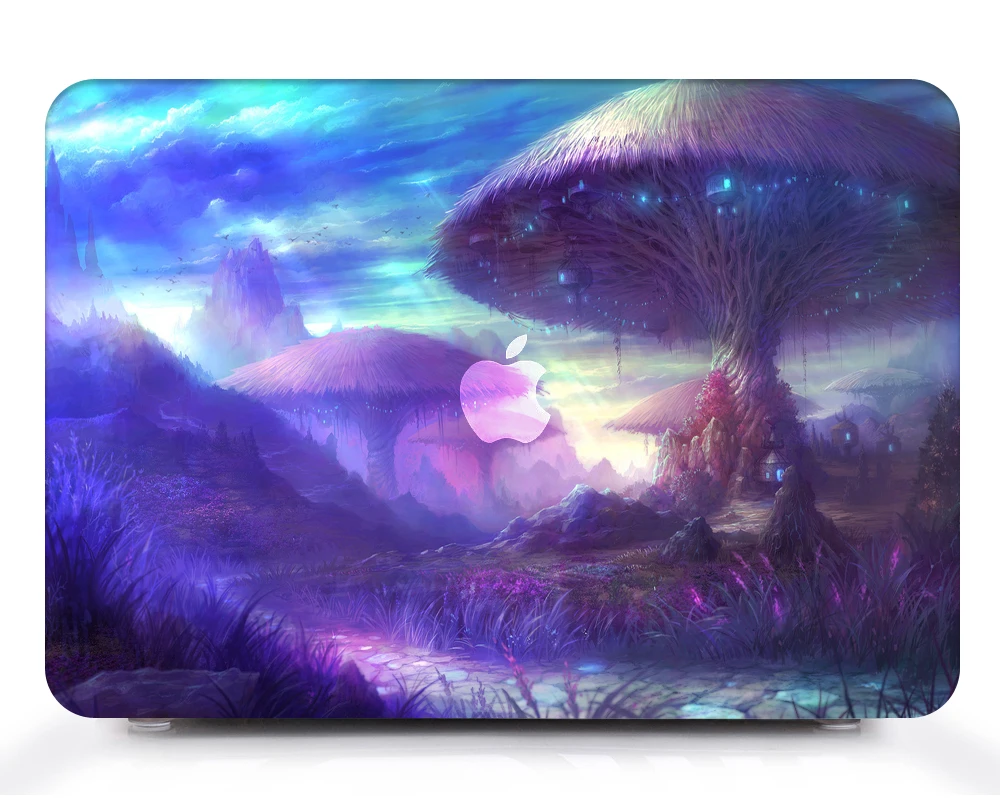 

Painting Laptop Hard Shell Case Cover For MacBook Air Pro 11 12 13 15 Touch Bar 2018 Release A1990/A1989