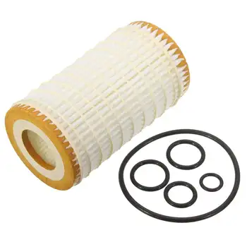 

Engine Oil Filter+Gaskets Cleaner For Mercedes-Benz C230/C240/C300 #0001802609, HU718/5x