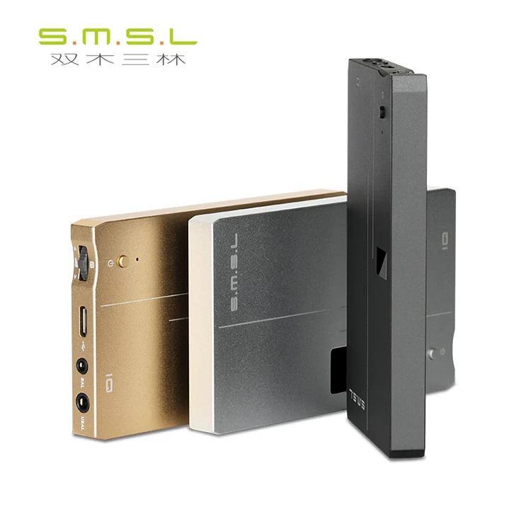 

SMSL IQ USB DAC & headphone Amplifier DSD512 ESS E9018Q2C XMOS Xcore200XU208 32bit/768kHz HI-RES OLED Display Volume Control