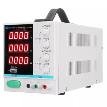 

LONG WEI PS-305DF Adjustable LED Digital Display 110V/220V 30V 5A Power Supply Switching Regulated USB Power Supply