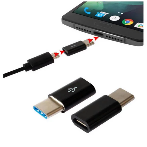 

USB Cable Mini Micro USB Female to Type C 3.1 Male Adapter USB C Converter New