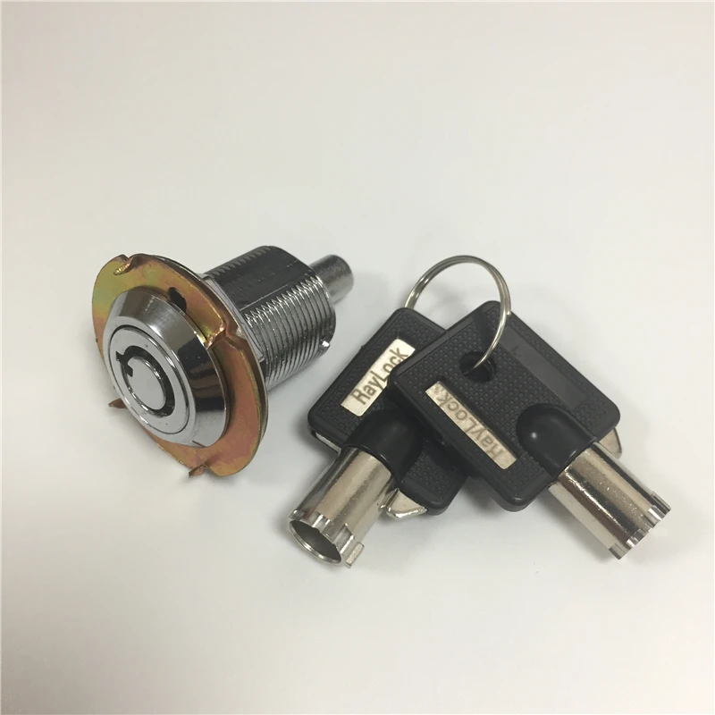 

Raylock pin mechanism anti-rust cylinder lock zinc alloy push lock keyed press lock tubular key telescopic lock