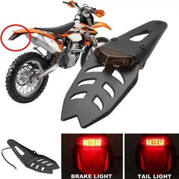 

Universal 12V Motorcycle RearFender LED Brake Stop Rear Tail Turn Light Enduro Dirt Bike Lamp Moto Accessories