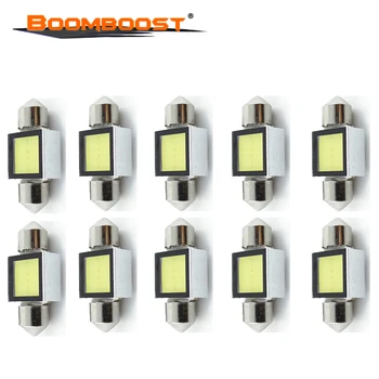 

Map light 10X Car led f-estoon light reading lamp 31mm 5050 COB 12V led light car dome light Parking