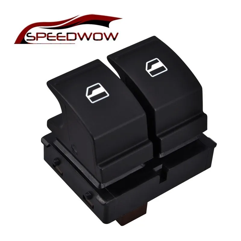 Переключатель Стеклоподъемника SPEEDWOW Электрический для SKODA YETI FABIA MK2 OCTAVIA 2 ROOMSTER 1Z0